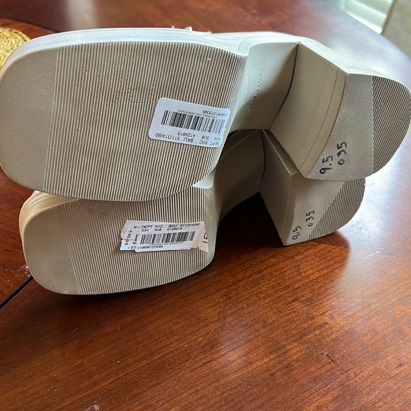 STEVE MADDEN FULFILL WOMENS LEATHER SQUARE TOE LOAFER HEELS - Picture 10 of 11